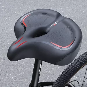 fietszadel, fietsstoel, fietszadel, comfortabel fietszadel, fietsstoel, breed fietszadel, oversized fietszadel
